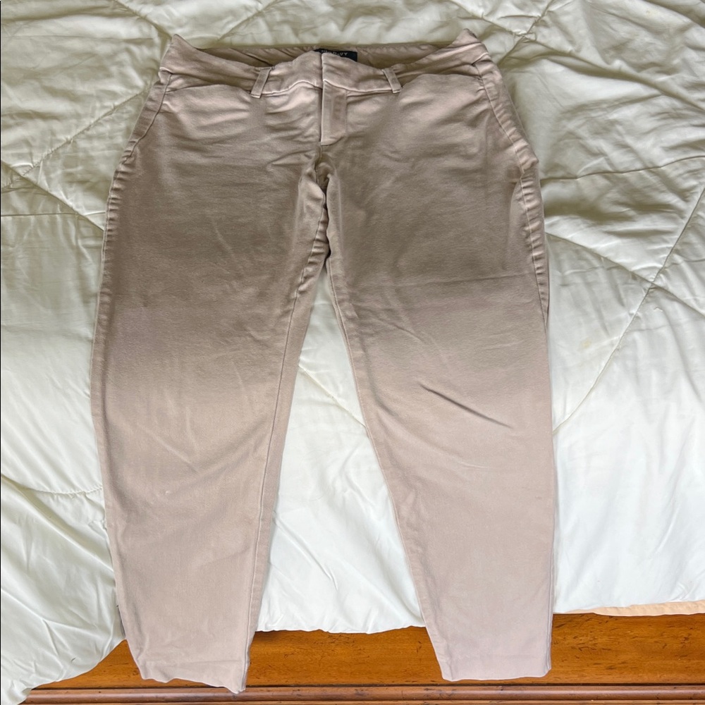Old Navy Women's Pixie stretch khaki pants